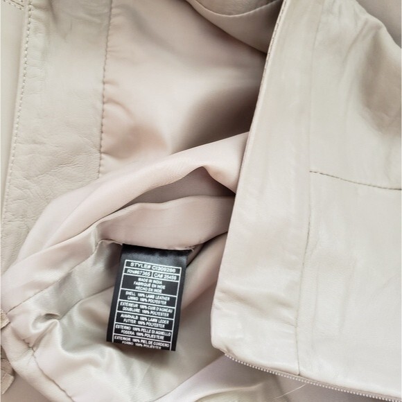 Cupcakes and Cashmere Soft Leather Lined Mini Skirt in Toffee - Picture 9 of 11